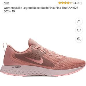 Women's Nike Legend React Rush Pink